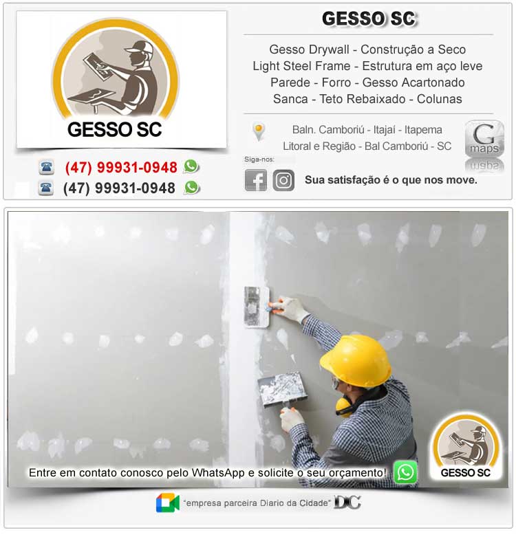 Drywall forro em Balneário Camboriú